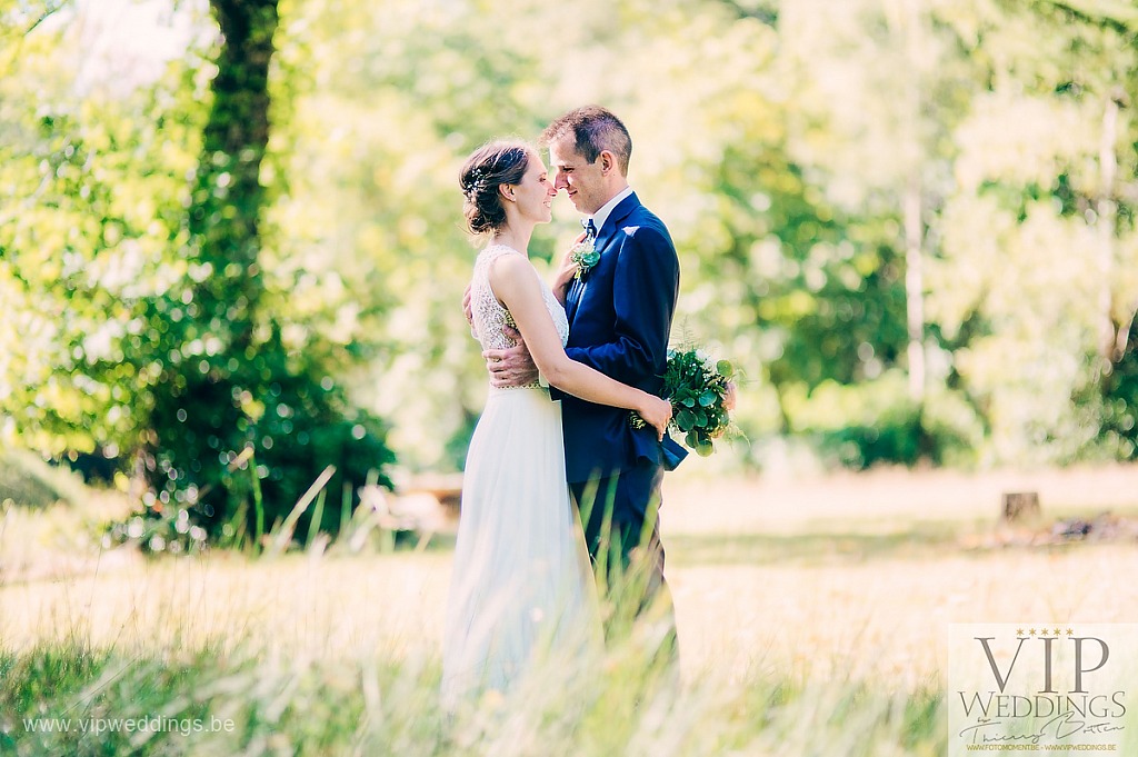 Huwelijksfotos van Caroline en Ward - Kalmthout